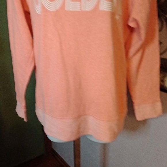 L.A.T Apparel Women's Orange Sweatshirt Sz S- " You're so Golden" Logo - Picture 4 of 10